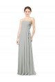 Delicately Draped Chiffon Bridesmaid Dress