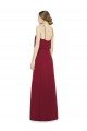 Sleek Halter Neck A-Line Chiffon Bridesmaid Dress