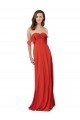 Chiffon A-Line Bridesmaid Dress with Ruched Bodice