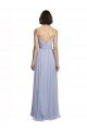 Spaghetti Strap Tulle Bridesmaids Dress with Ruched Bodice