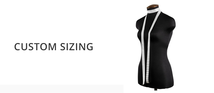 Custom Sizing | Cheap Wedding Shop