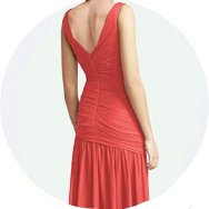 Cheap V-Back Bridesmaid Dresses